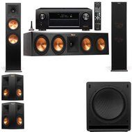 Klipsch RP-280F Tower Speakers-SW-112-5.1-Denon AVR-X4100W