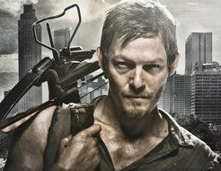 The Walking Dead TWD Daryl Rick Grimes Edible Image Photo Sugar Frosting Icing Cake Topper Sheet Birthday Party...