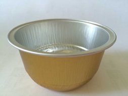 KEISEN 3 2/5&quot; mini Disposable Aluminum Foil Cups 150ml for Muffin Cupcake Baking Bake Utility Ramekin Cup 100/... N2
