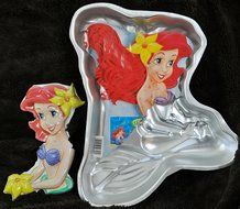 Wilton Little Mermaid Ariel Cake Pan (2105-3400, 1997)
