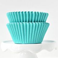 Solid Gray BakeBright Greaseproof Cupcake Liners N3