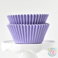 Solid Gray BakeBright Greaseproof Cupcake Liners N4