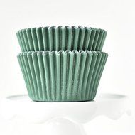 Solid Gray BakeBright Greaseproof Cupcake Liners N6