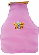 Kids Garden Apron (Butterfly on Dark Pink) N3