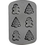 Christmas Gingerbread and Tree Mini Pan (1 Pan)