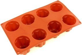 World Cuisine Non-Stick Silicone Mold, Bavarois N3