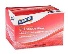 Stir Sticks, White, 1000/CT [Set of 3]