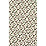 William Plaid Red &amp; Green Cocoa Butter Chocolate Transfer Sheet by GSA N2