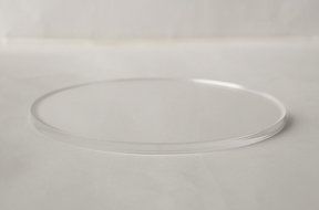 6 Pc 6.5, 8.5, 10.5 Inch Round Set 1/4&quot; Thick Clear Acrylic Ganache Butterceam N3