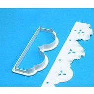 Sher FOUR-C Flounce Frill Cutter-Broderie Anglaise,Fondant Cake Decoration Tools
