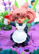 10 Piece SAILOR MOON Themed Birthday Cake Topper Set Featuring Sailor Moon and Friends Characters and Decorative... N6