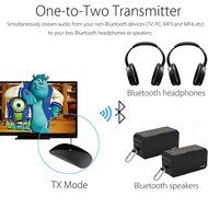 Bluetooth Transmitter and Receiver, Kingland Portable 2 in 1 Wireless Streaming Audio Adapter 3.5mm Stereo Output... N5