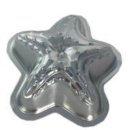 Novelty Sea Star Seastar Starfish Sea Creature Metal Cake Pan Mold 115x40mm