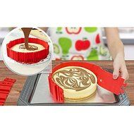 Sher 4Pcs/lot Magic Bake Snakes Grade Silicone Bake All Cakes Cake Mould Tools