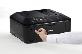 Canon PIXMA MX512 Wireless Color Photo Printer with Scanner, Copier and Fax