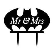 Ecape Creative Mr and Mrs Personalized Wedding Cake Toppers Deer Cake Topper for Special Events N28