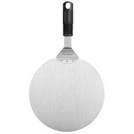VonShef Stainless Steel Pizza Peel, Cake Lifter, 10 Inch Diameter - For Cakes, Pizzas, Pies,Tarts N3