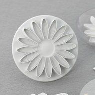 MuLuo Veined Sunflower Daisy Gerbera Flower Fondant Cake Plunger Cutter