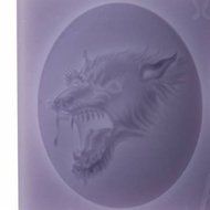 UR Bakeware Wolf Head Shape Silicone Cake Mold Chocolate Mould N2