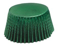 Fox Run Green Foil Mini Bake Cups, 48 Per Pack