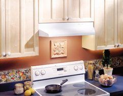 Broan 524201 Under-Cabinet Range Hood, 42-Inch 100 CFM, White