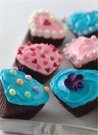 Tovolo Cupcake Molds, Heart - Set of 8