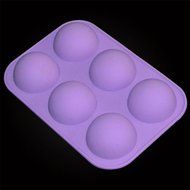 DANSPEED 3D Rose Flower Ball Heart Round DIY Candle Making Ice Cube Tray Chocolate Pudding Mold Cutter Silicone... N3