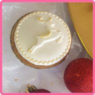 Prancing Reindeer Cup Cake Mold N2
