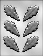 CK Products 3-3/4-Inch Oak Leaves Chocolate Mold
