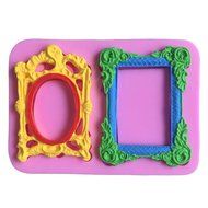 Karen Baking Photo Frame Shape 3D Silicone Cake Mold For Cake Fondant Decorating N2