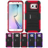 Galaxy S7 Edge Case, HLCT Rugged Shock Proof Dual-Layer Case with Built-In Kickstand for Samsung Galaxy S7 Edge... N4