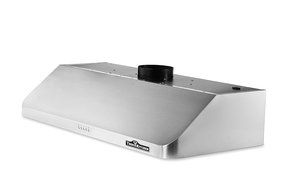 Thorkitchen HRH4802U 48" Under Cabinet Range Hood with 900 CFM Push Control, Stainless Steel N2