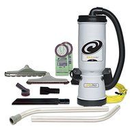 ProTeam Backpack Vacuum Cleaner 10 Quart MegaVac Commercial Vacuum Backpack with Blower Tool/Felt and Horse Hair...