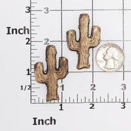 Small Cactus Silicone Mold Chocolate, Fondant, Candy, Resin, Clay, Flexible and Easy to Use.