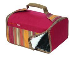 Rachael Ray Casseroval Thermal Carrier, Stripe Purple N2