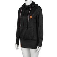 Hooded Tops,Morecome Womens Fashion Fitted Long Sleeve Pullover Shirt Coat N7