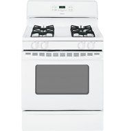 4.8 Cu. Ft. Gas Self Cleaning Range Color: White