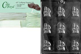 Cybrtrayd W003 Bride and Groom Mints Chocolate Candy Mold with Exclusive Cybrtrayd Copyrighted Chocolate Molding... N4