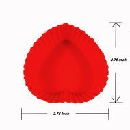 Silicone Baking Cups - DefenderX Non-Stick Cupcake and Muffin Baking Cup ,12 Pcs,Contains NO BPA - Blue,Green,... N3