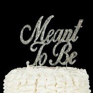 Happily Ever After Wedding Cake Topper, Gold Fairytale Princess Decoration (Happily Ever After - Gold) N35