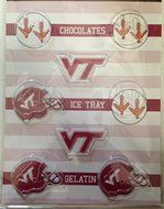 NCAA Candy Chocolate Mold - Virginia Tech Hokies