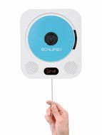 ECHLIFE Latest Wall-mounted Bluetooth Hi-Fi CD Music Player with Remote Control, USB, TF Card, AUX In and Digital... N13