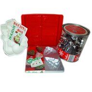 Holiday Kitchen Bakeware Gift Bundle [4 Piece] N2