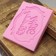 Bluelover Happy Birthday Silicone Mold Lace Cake Decorating Mold Baking Mat Tool N3