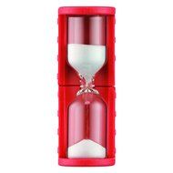 Bodum Bistro 4 Minute Timer, for Coffee Maker, French Press, Hourglass, Red, 11573-294B