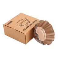 MyLifeUNIT Non-Stick Carbon Steel Mini Fluted Tart Pan, Mini Pie Tin, Tartlet Pan (3 Inch Diameter, Set of 4) N4