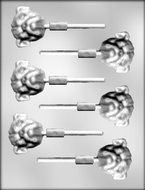 CK Products 1-3/4-Inch Bulldog Head Sucker Chocolate Mold