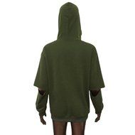 Hoodie Sweatshirt,Morecome Womens Loose Casual Long Sleeve Hoodie Pullover (L, Army Green1) N8