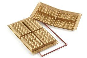 Silikomart Silicone Fancy and Function Bakeware Collection Classic Waffle Making Mold N2