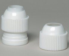 Ateco Medium Coupler, Plastic, 3 Pc. - Fits Med. &amp; Std. Size